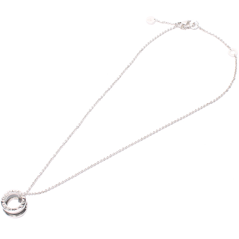 

Bvlgari B.Zero1 Sterling Silver Pendant Necklace