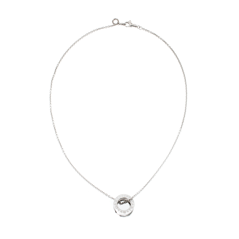 

Bvlgari B.Zero 1 18K White Gold Pendant Necklace