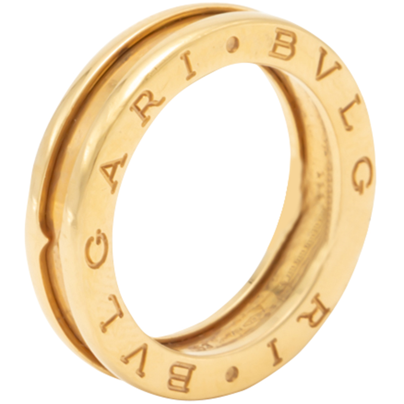 yellow gold bvlgari rings