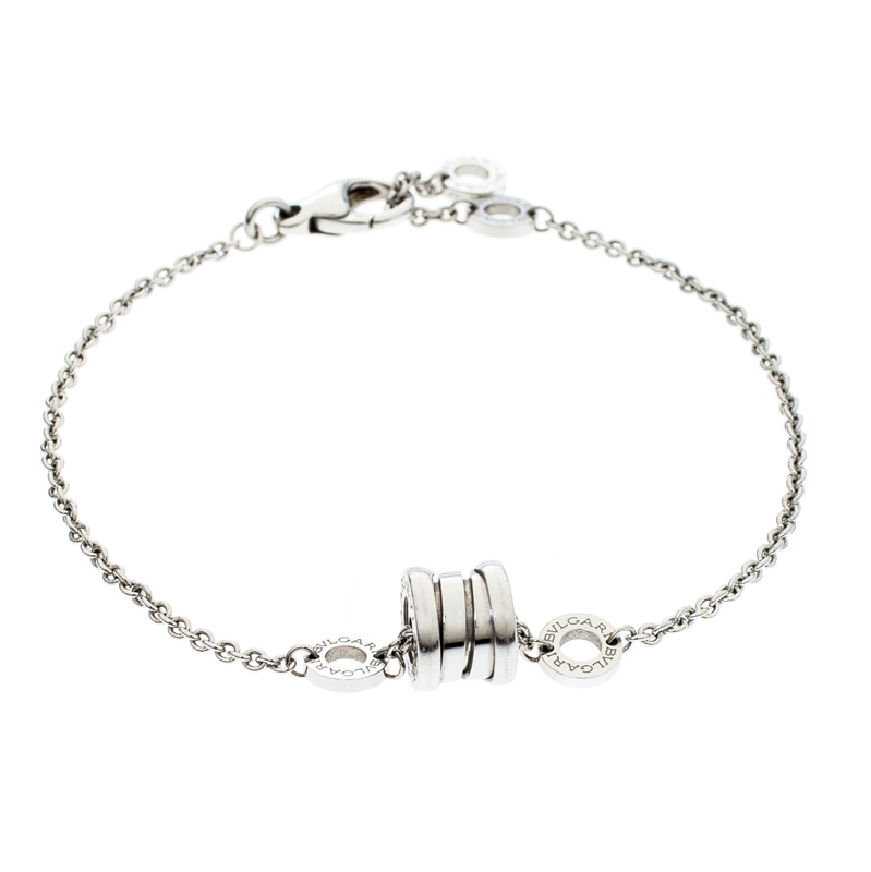 

Bvlgari B.Zero1 18k White Gold Soft Bracelet