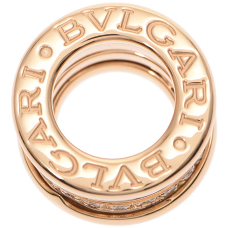 

Bvlgari B.Zero1 3-Band Diamond 18k Yellow Gold Small Round Ring Charm Pendant