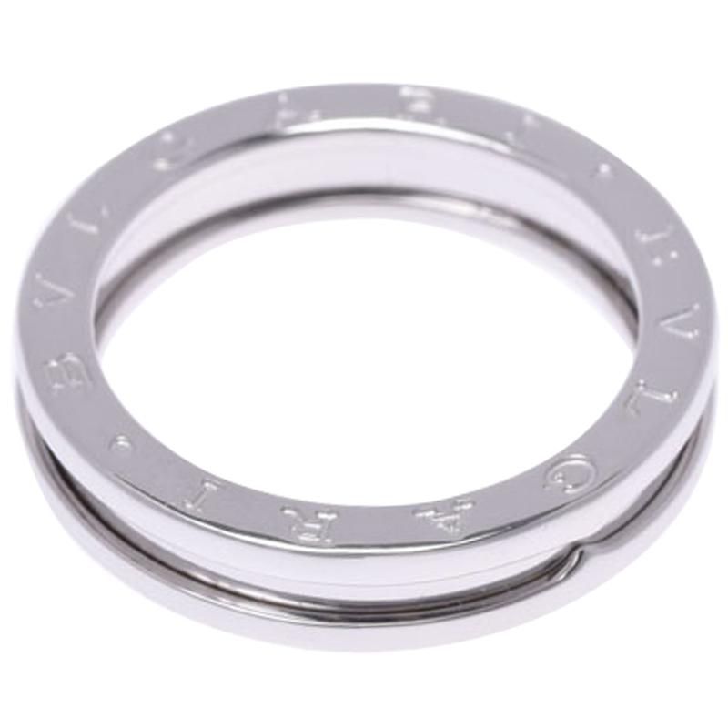 

Bvlgari B.Zero1 1-Band 18k White Gold Band Ring Size, Silver