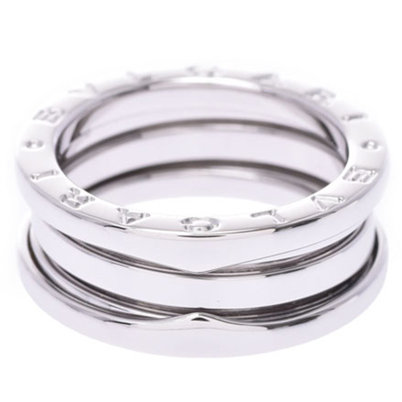 

Bvlgari B.Zero1 3-Band 18k White Gold Band Ring Size, Silver