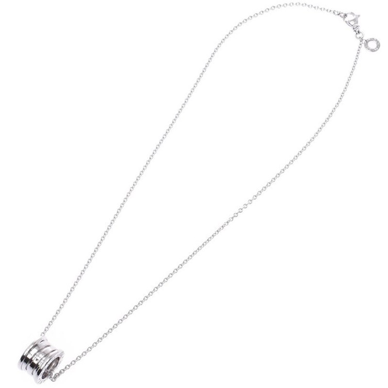 

Bvlgari B.Zero 1 18K White Gold Pendant Necklace, Silver