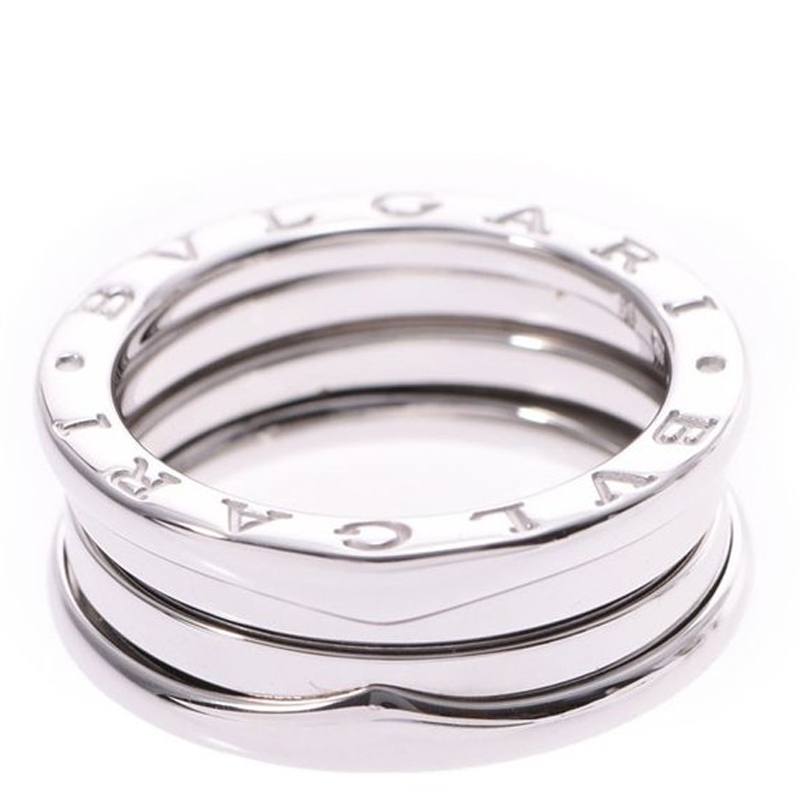 

Bvlgari B.Zero1 3-Band 18k White Gold Band Ring Size
