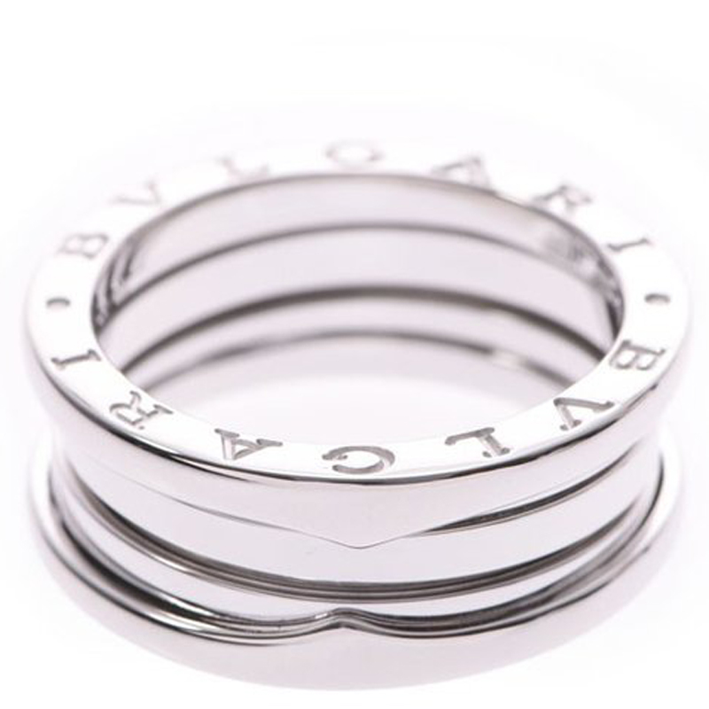 

Bvlgari B.Zero1 3-Band 18k White Gold Band Ring Size