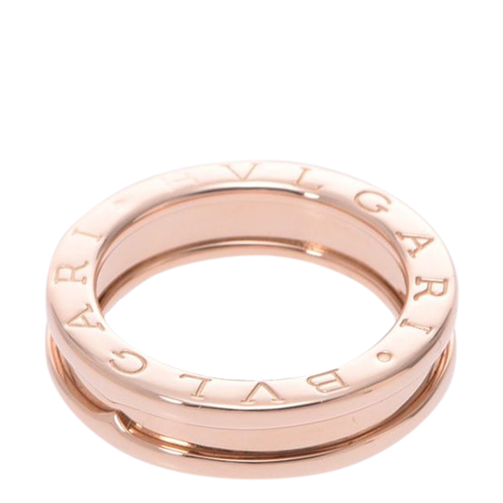 

Bvlgari B.zero1 One Band 18K Rose Gold Ring Size