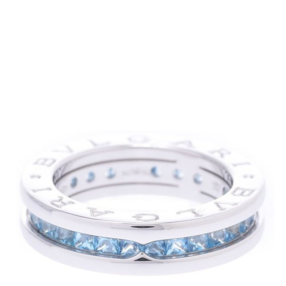 

Bvlgari B.zero1 One Band Topaz 18K White Gold B.zero1 Ring Size