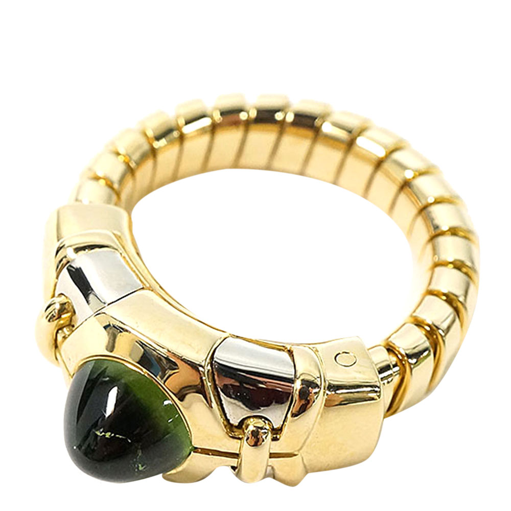 

Bvlgari Tubogas 18K Yellow Gold Ring Size