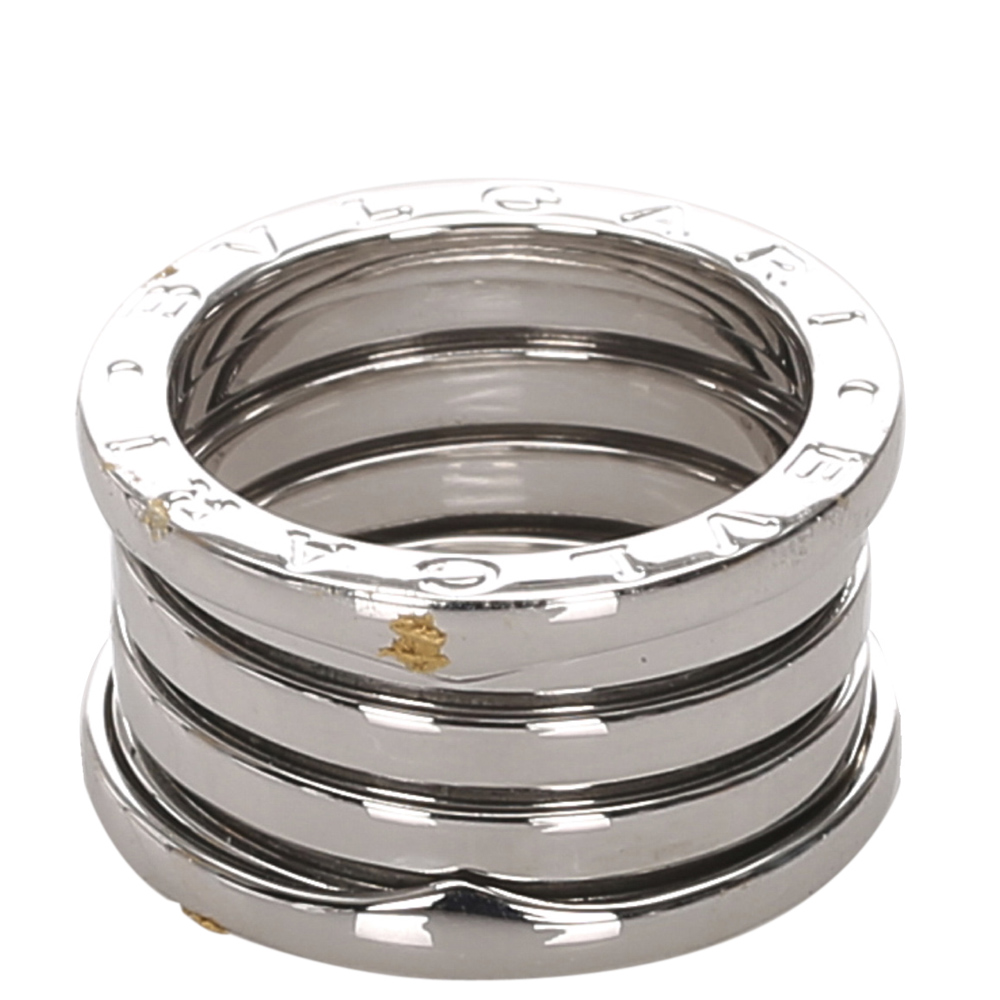 

Bvlgari B.zero1 4 Band 18K White Gold Ring Size
