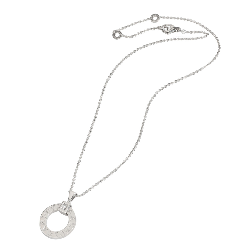 

Bvlgari Open Circle Bvlgari Bvlgari 18K White Gold Diamond Necklace