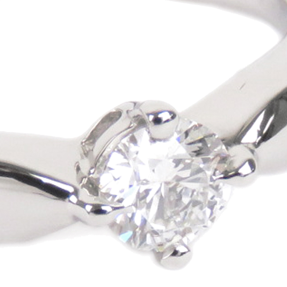 

Bvlgari Dedicata a Venezia Silver PT950 Diamond Ring Size