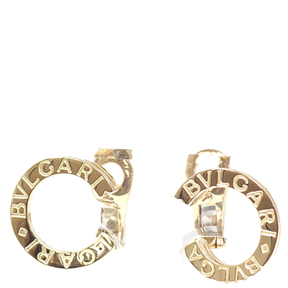 

Bvlgari B.zero1 18K Yellow Gold Hoop Clip On Earrings