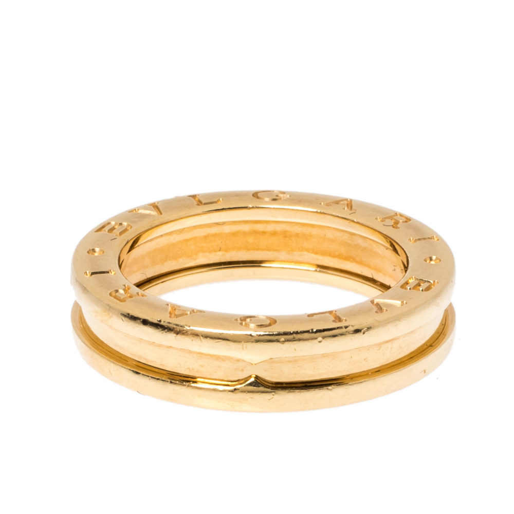 

Bvlgari B.zero1 18K Yellow Gold One-Band Ring Size