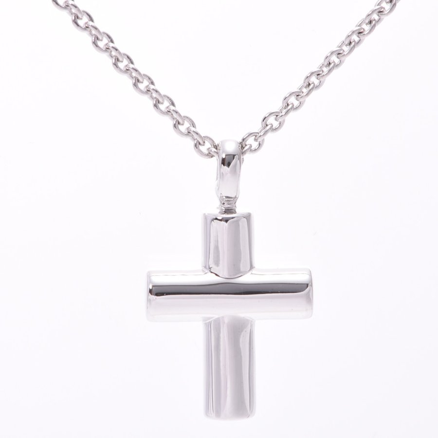 

Bvlgari Cross 18K White Gold Necklace
