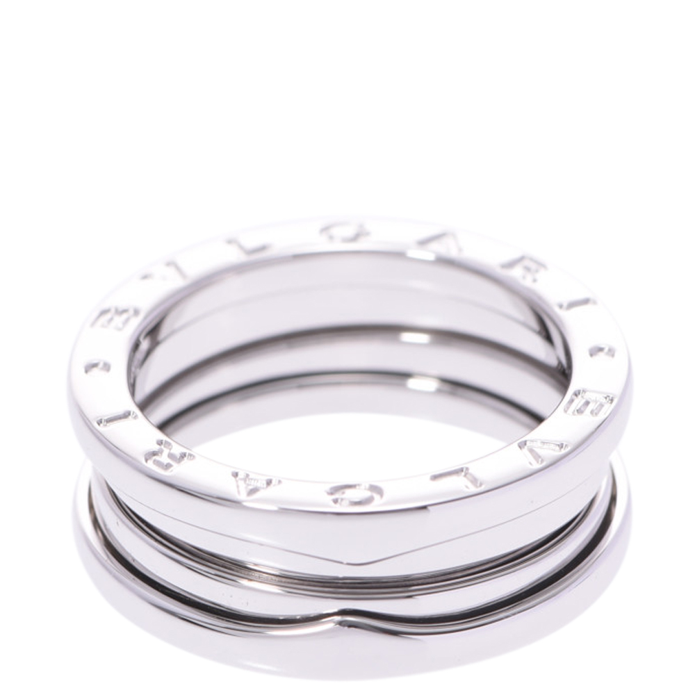 

Bvlgari B.Zero1 1-Band 18K White Gold Ring Size EU 53, Silver