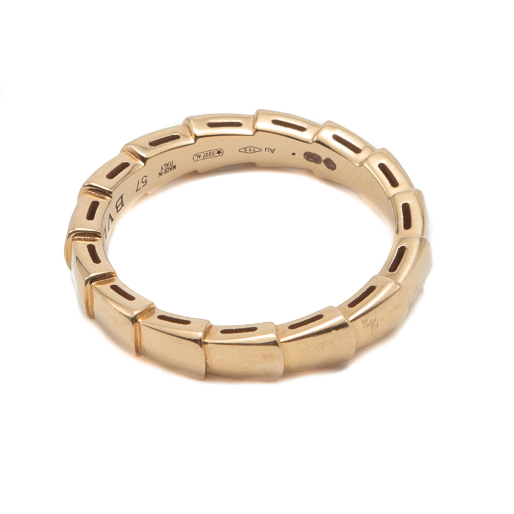 

Bvlgari Serpenti Rose Gold Ring Size