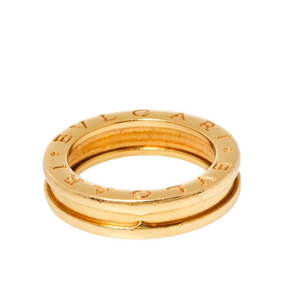 

Bvlgari B.Zero1 18K Yellow Gold One-Band Ring Size