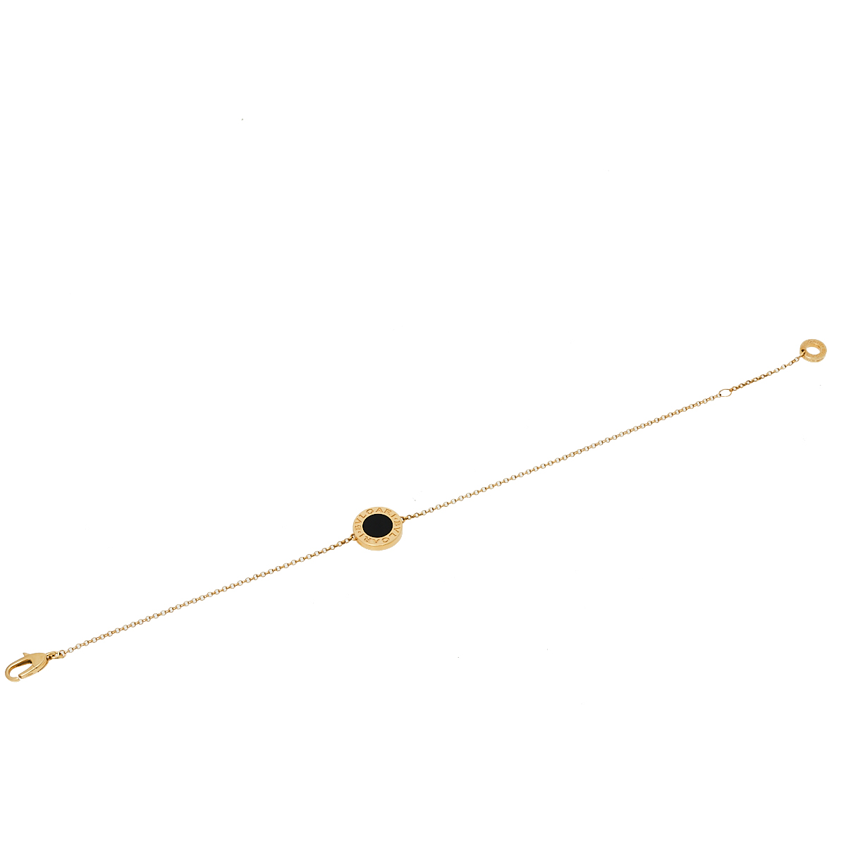 

Bvlgari Onyx 18K Yellow Gold Bracelet