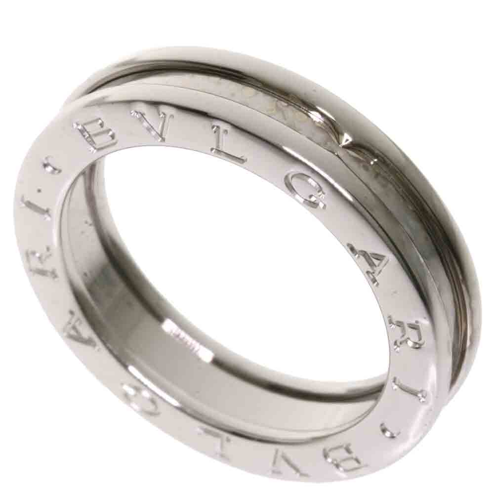

Bvlgari B.Zero1 1-Band 18K White Gold Ring Size EU 53, Silver