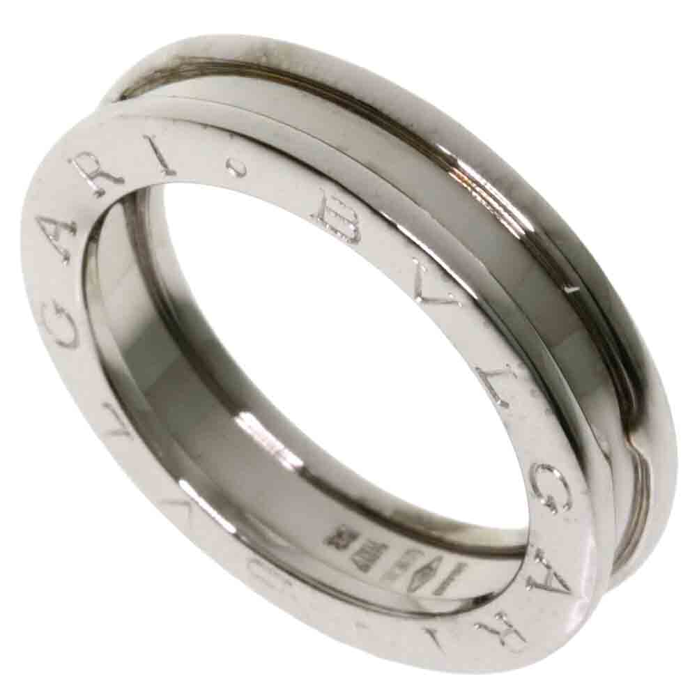 

Bvlgari B.Zero1 1-Band 18K White Gold Ring Size EU 53, Silver