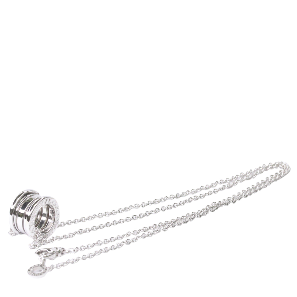 

Bvlgari B.Zero1 18K White Gold Necklace