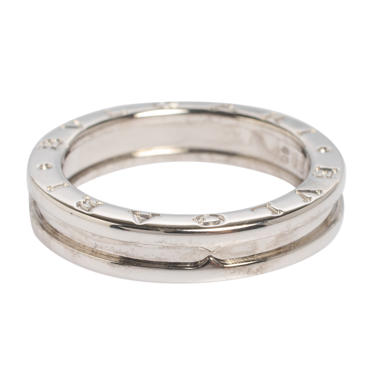 

Bvlgari B.zero1 18K White Gold One-Band Ring Size EU 60