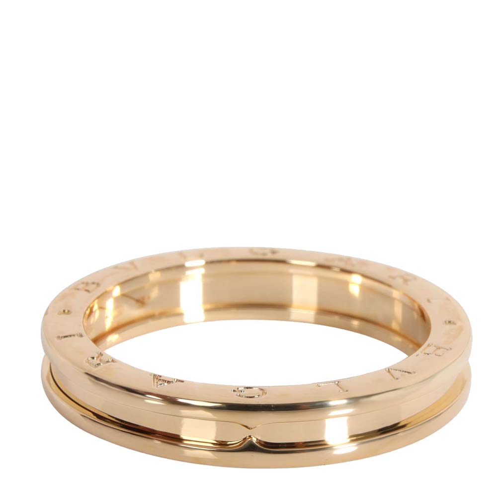 

Bulgari 18K Yellow Gold One-band B.zero1 Ring Size 70