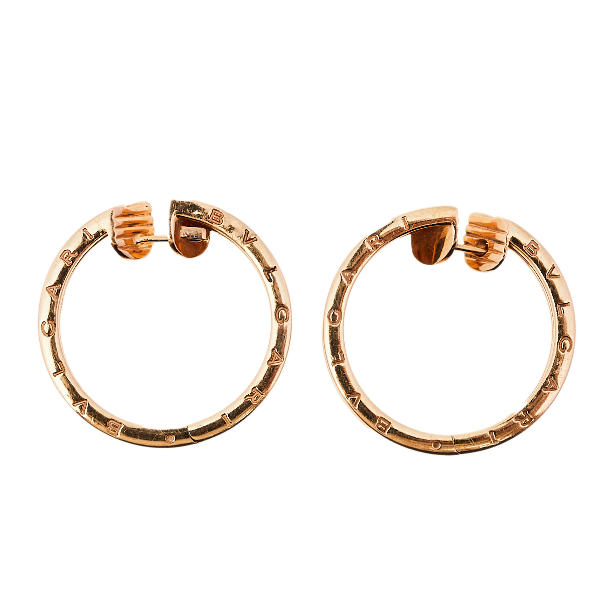 

Bvlgari B.Zero1 18K Rose Gold Hoop Earrings