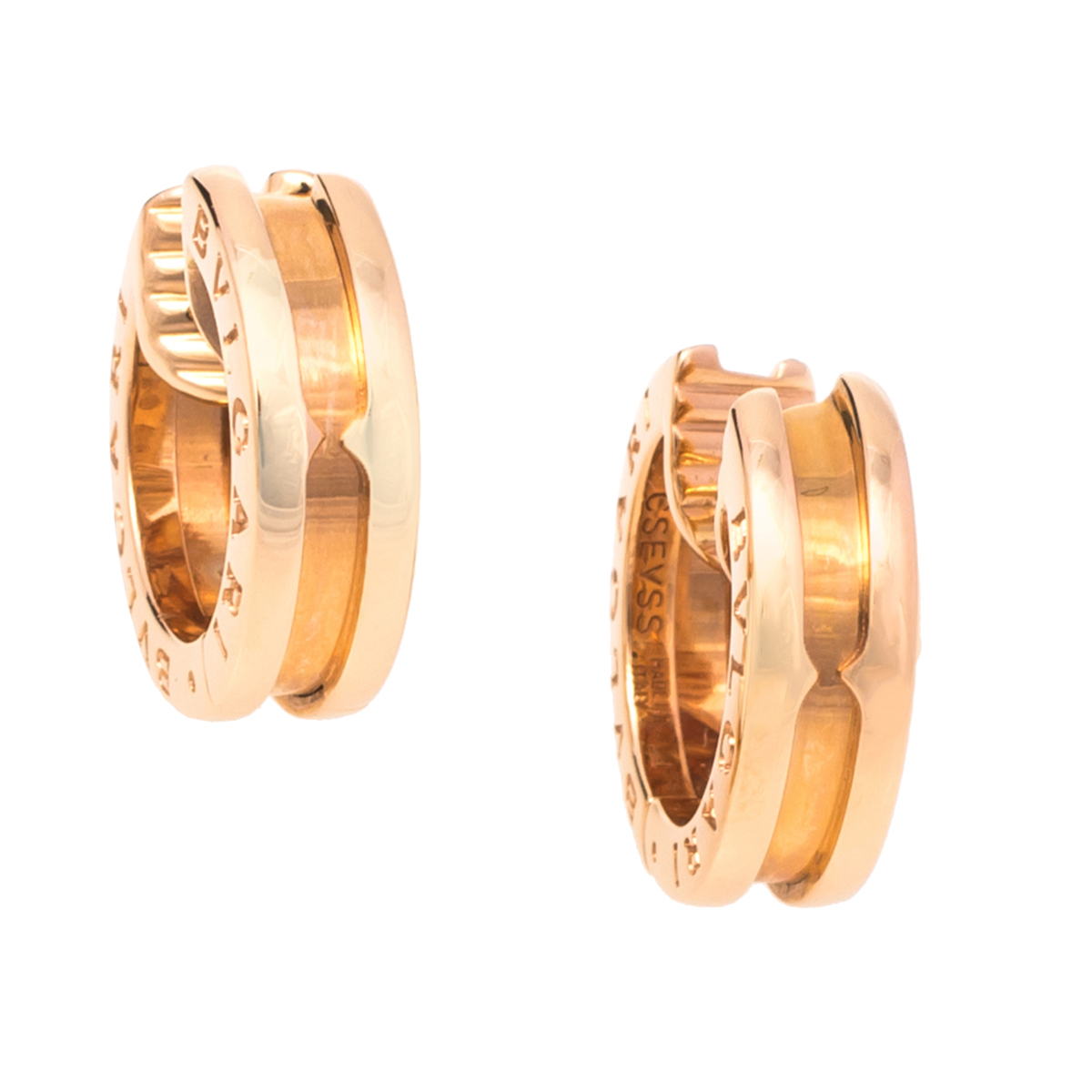 

Bvlgari B.Zero1 18K Yellow Gold Hoop Earrings