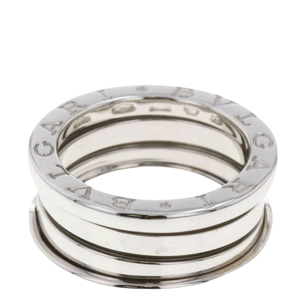 

Bvlgari B.Zero1 1-Band White Gold Ring Size 49