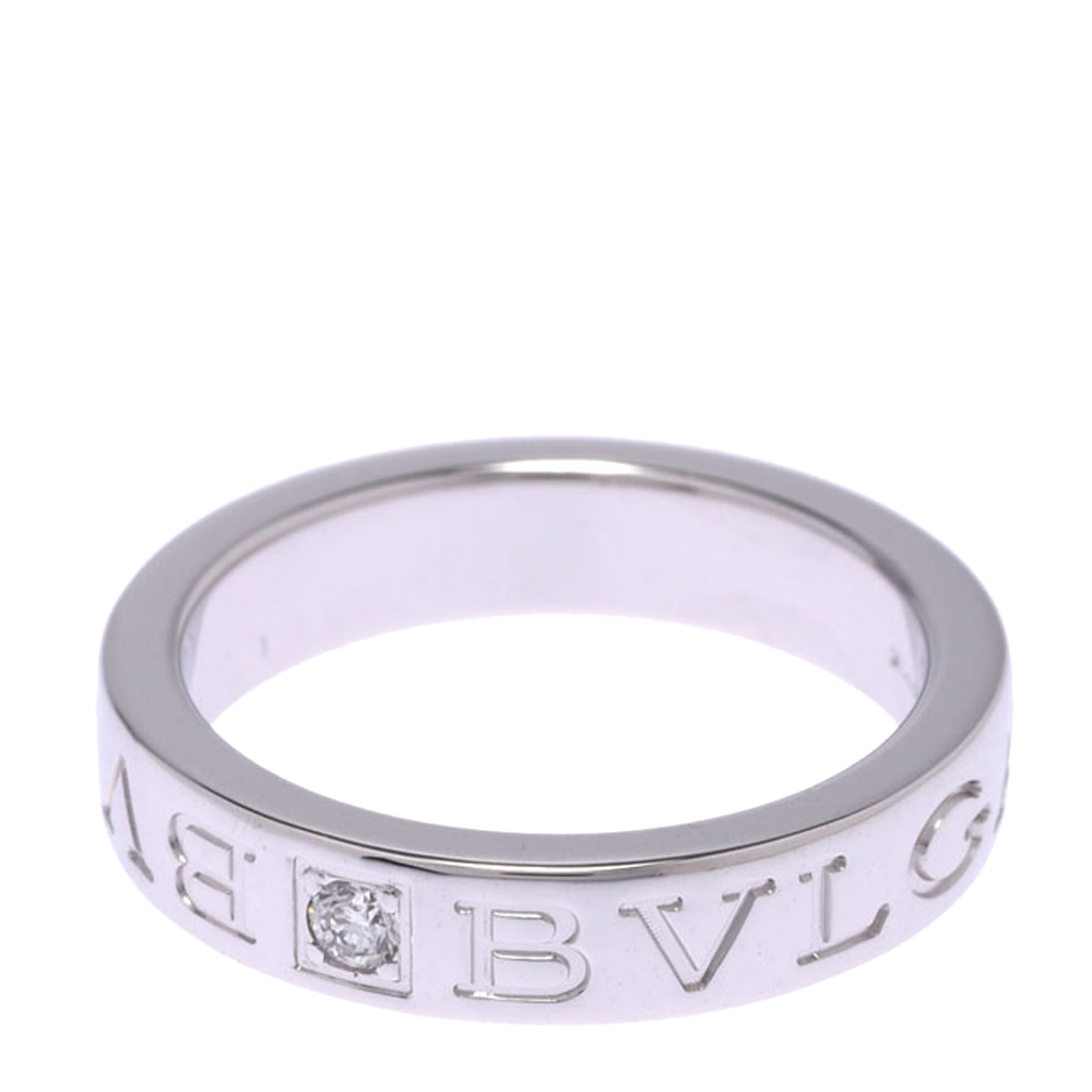 

Bvlgari Bvlgari Bvlgari 18K White Gold Diamond Ring EU