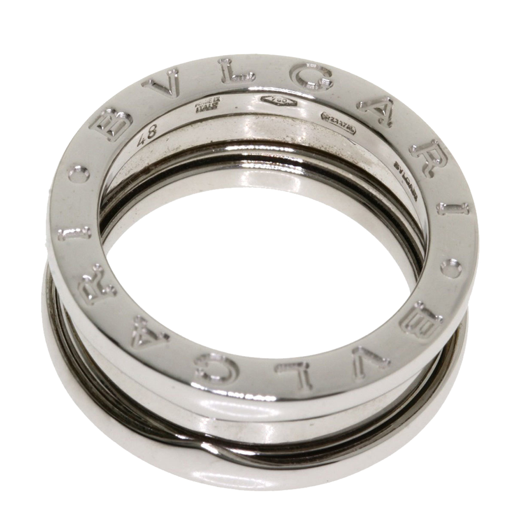 

Bvlgari B.Zero1 1-Band 18K White Gold Ring Size EU