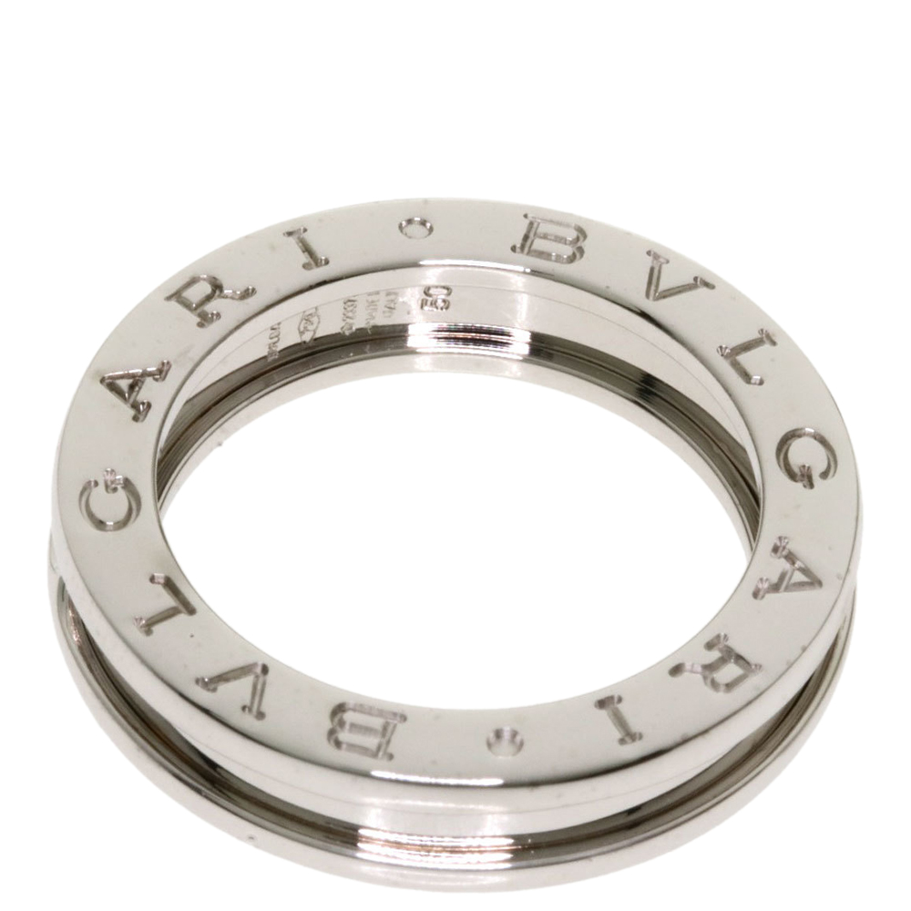 

Bvlgari B.Zero1 1-Band 18K White Gold Ring Size EU