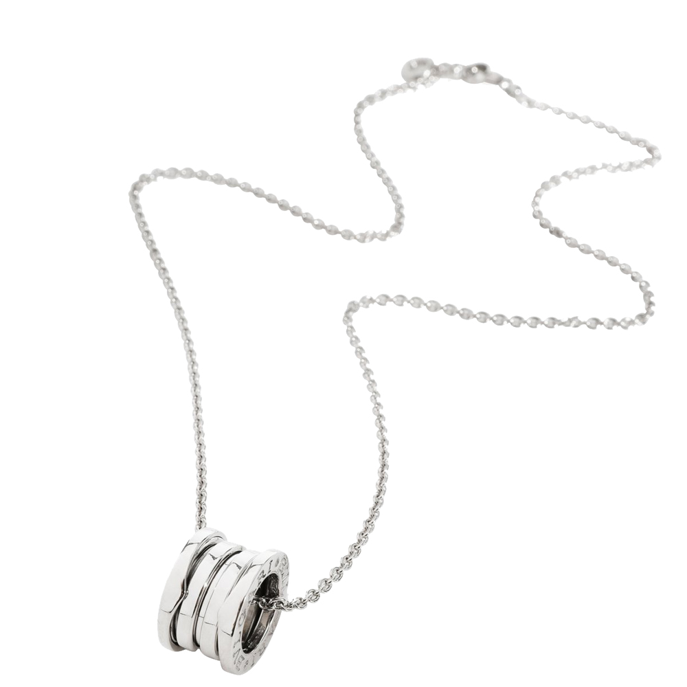 

Bvlgari B.Zero1 Pendant 18K White Gold Necklace