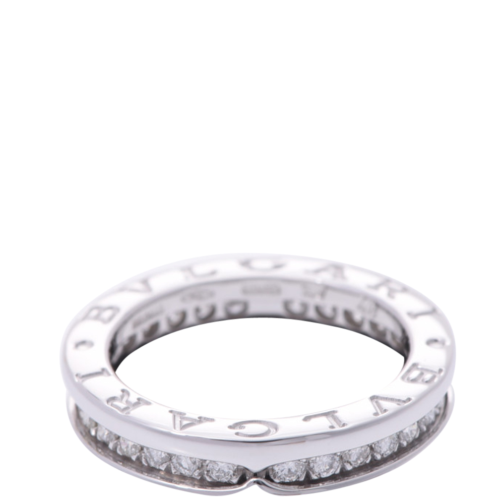

Bvlgari B.Zero1 18K White Gold Diamond Ring EU