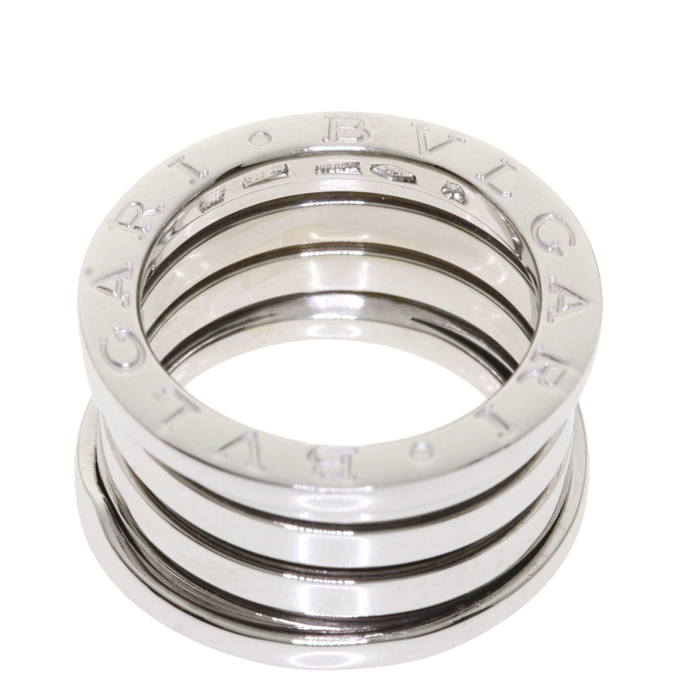 

Bvlgari B.Zero1 3-Band 18K White Gold Ring EU
