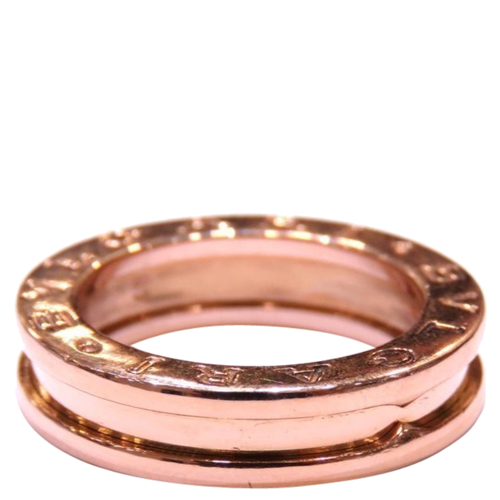 

Bvlgari B.Zero1 18K Rose Gold Ring EU