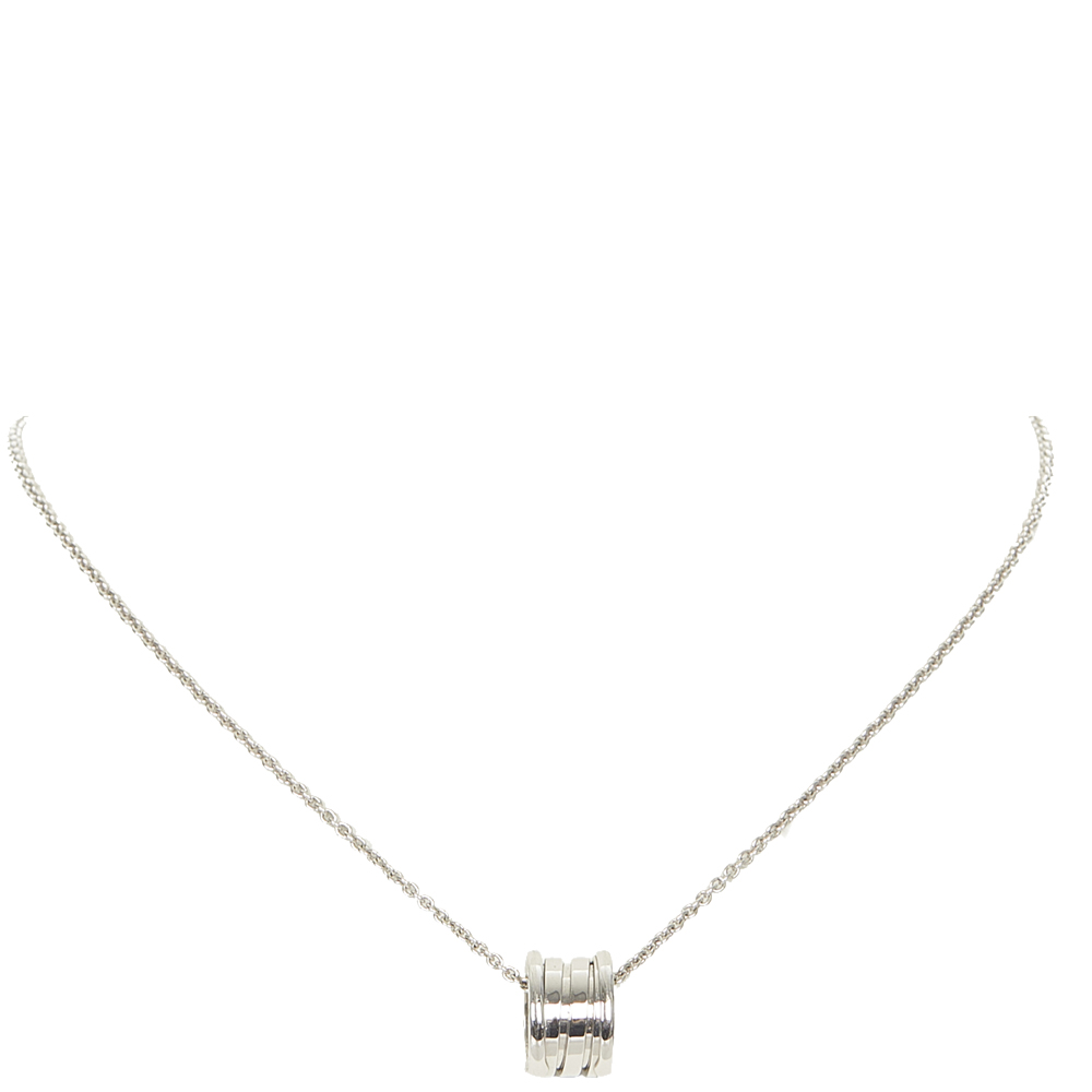 

Bvlgari B.Zero1 18K White Gold Necklace