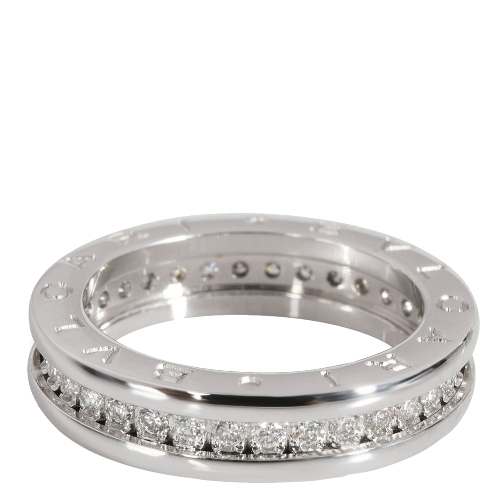 

Bvlgari B.Zero1 18K White Gold Diamond Ring EU