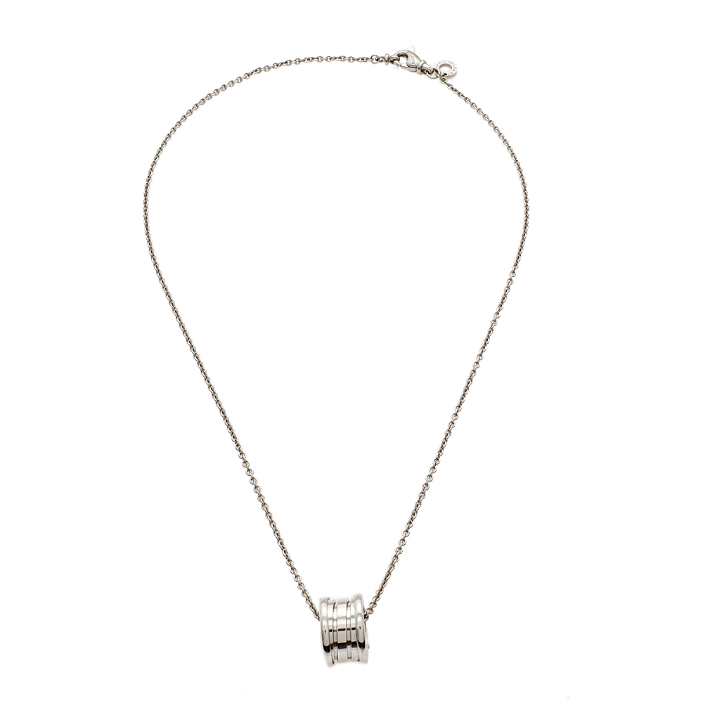 

Bvlgari B.Zero1 18K White Gold Pendant Necklace
