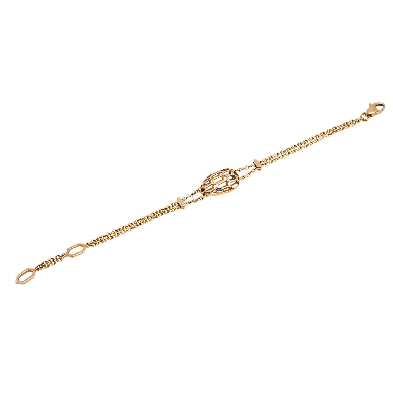 

Bvlgari Serpenti Amethyst 18K Rose Gold Bracelet
