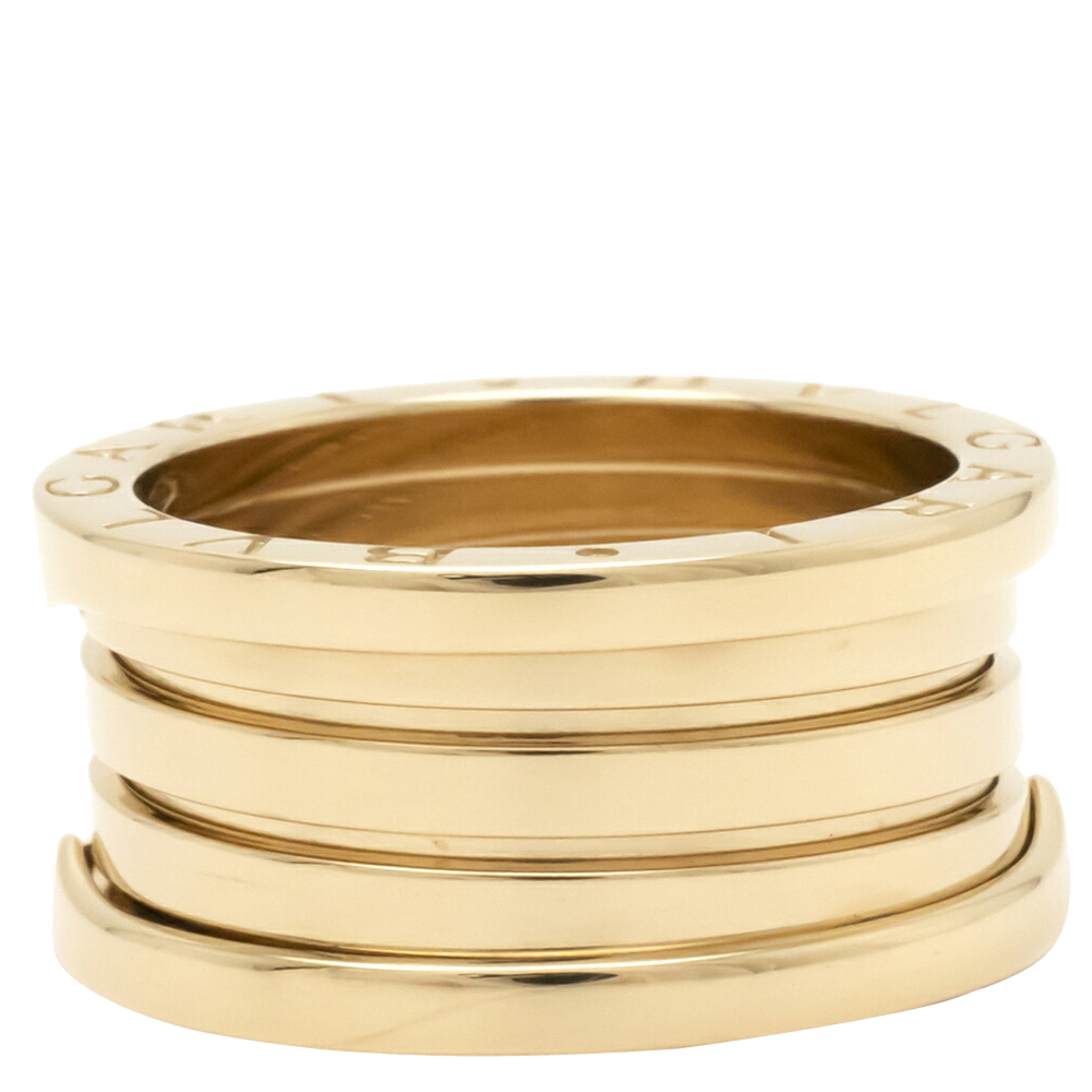 

Bvlgari B.Zero1 4-Band 18K Yellow Gold Ring EU