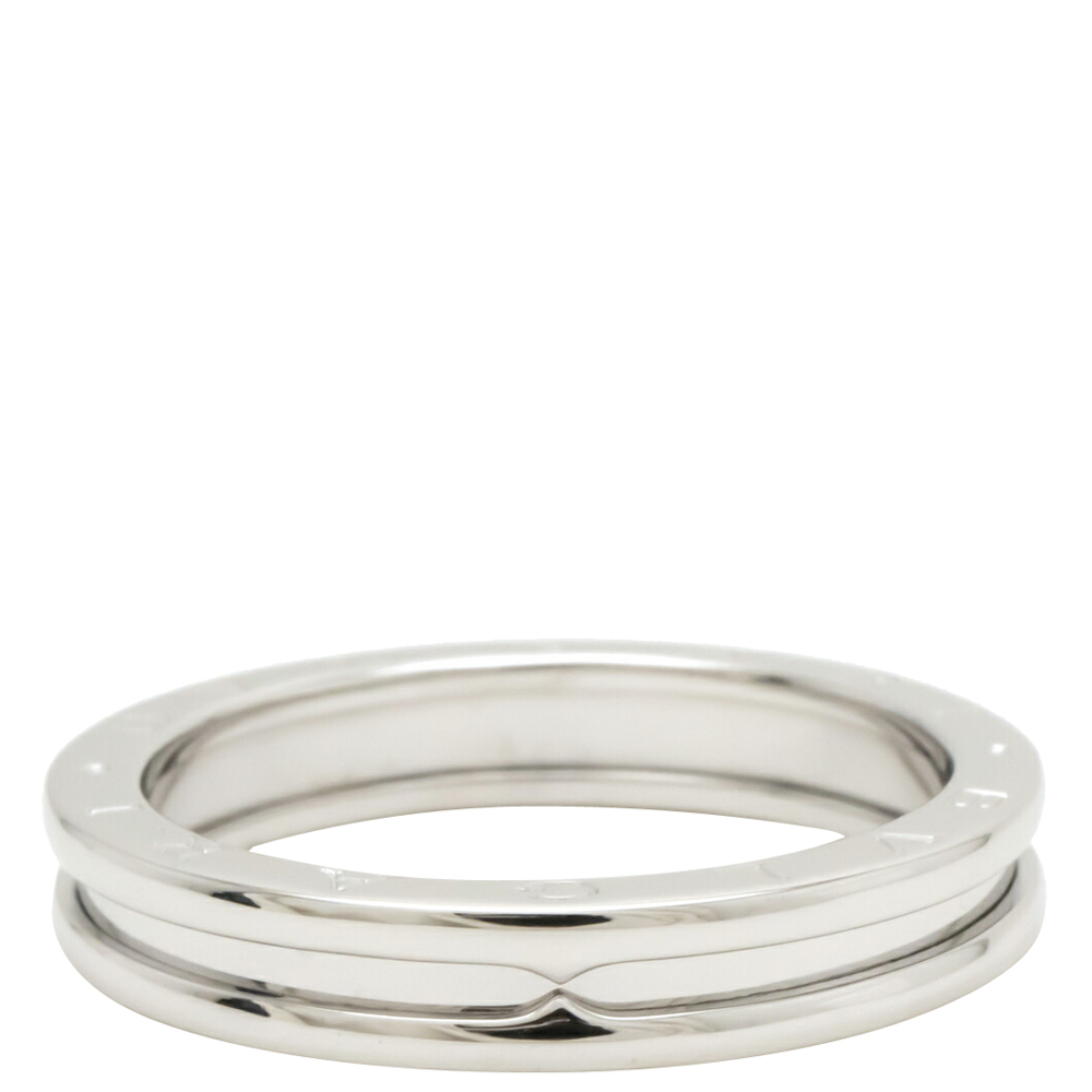 

Bvlgari B.Zero1 1-Band 18K White Gold Ring EU 69