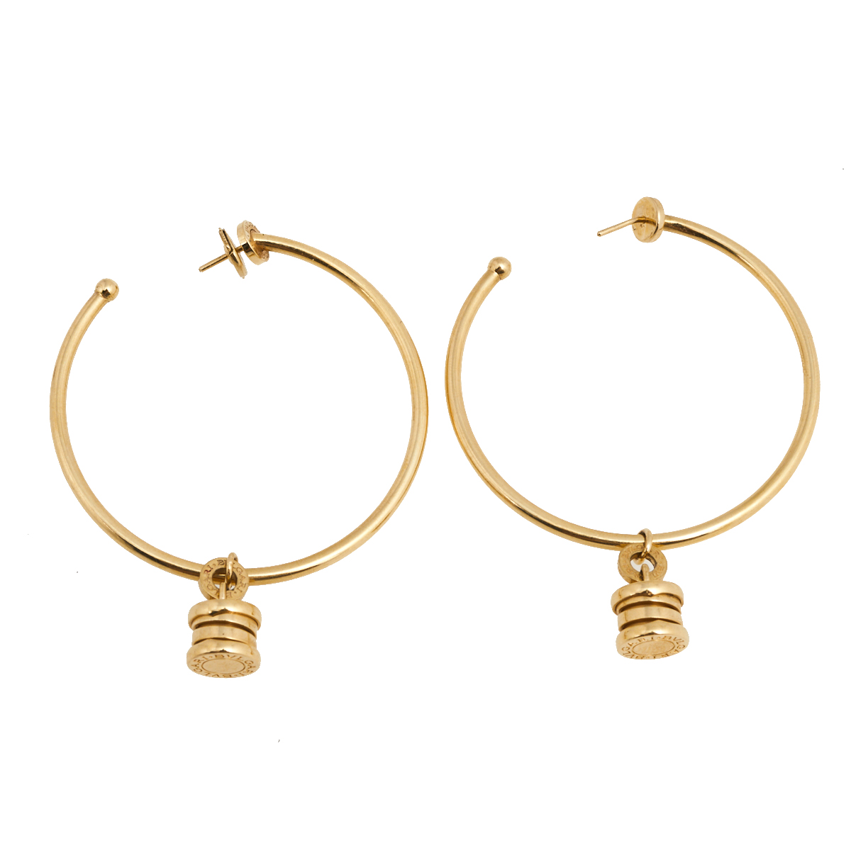 

Bvlgari B.Zero1 18k Yellow Gold Hoop Earrings