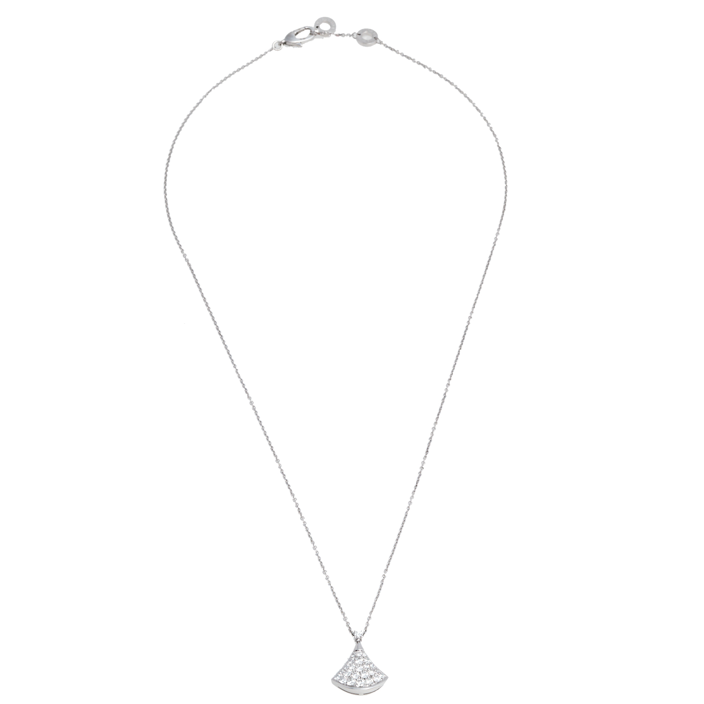 

Bvlgari Divas' Dream Diamond 18K White Gold Pendant Necklace