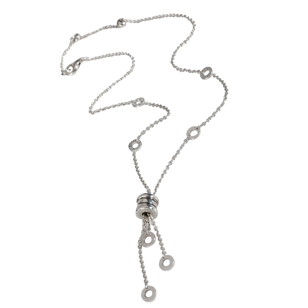 

Bvlgari B.Zero1 18K White Gold Necklace