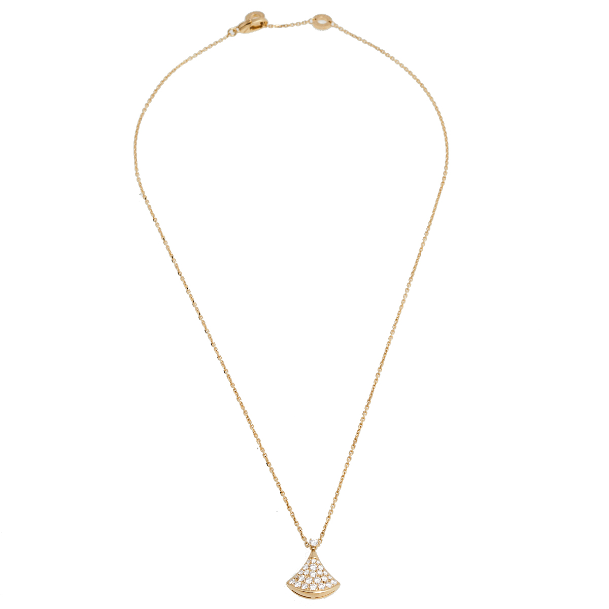 

Bvlgari Divas' Dream Diamond 18K Yellow Gold Pendant Necklace