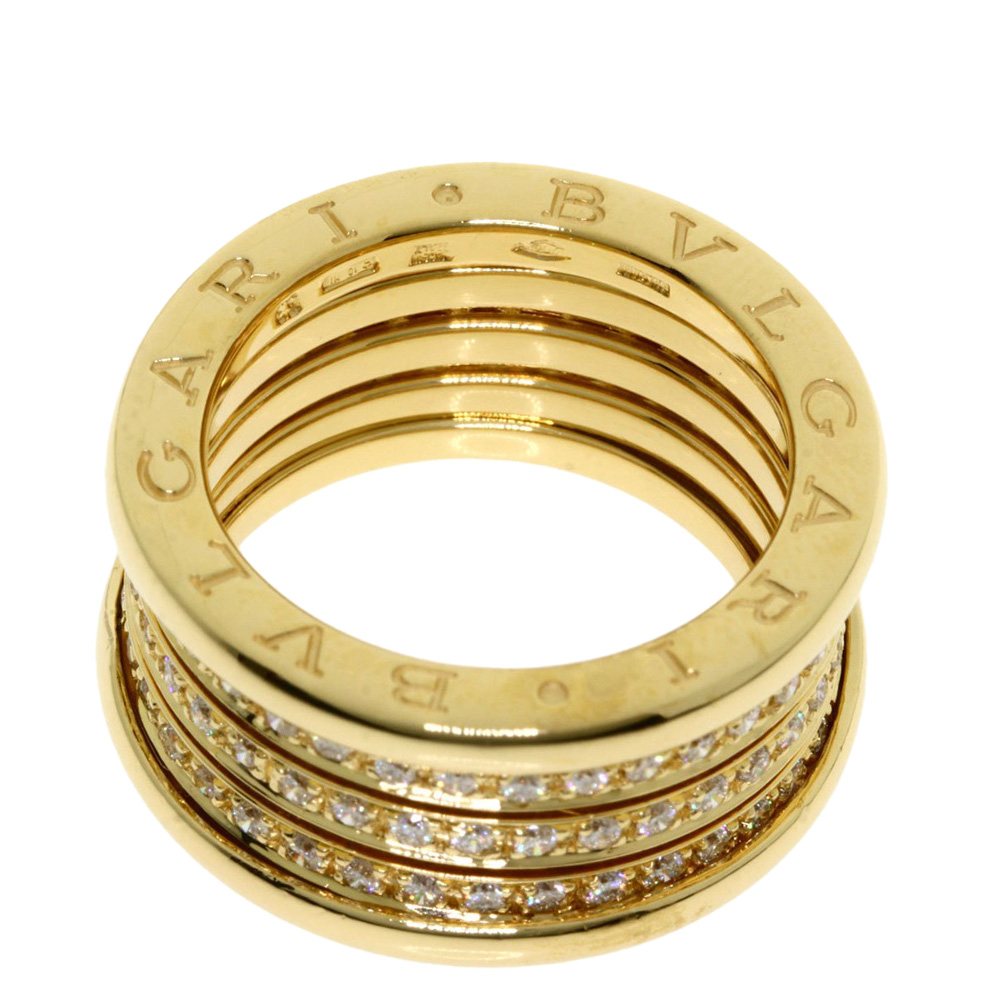 

Bvlgari B-zero1 18K Yellow Gold Diamond Ring Size EU