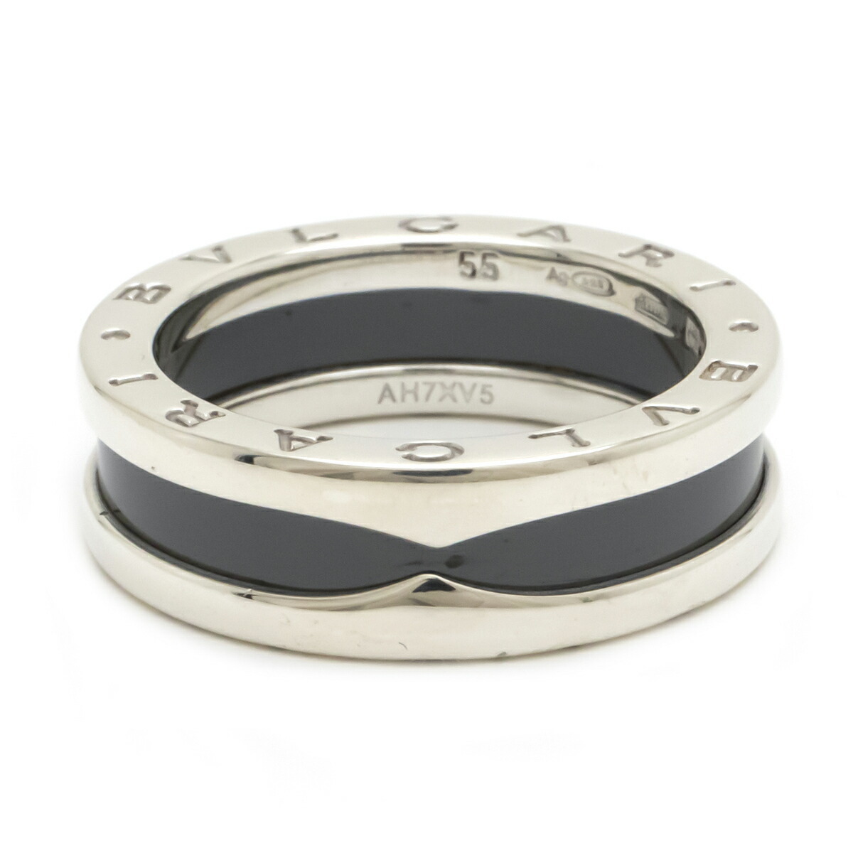 

BVLGARI B-zero1 Save the Children Sterling Silver Ceramic Ring EU